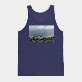 Beautiful Pacific shore vista near Point Mugu, California Tank Top